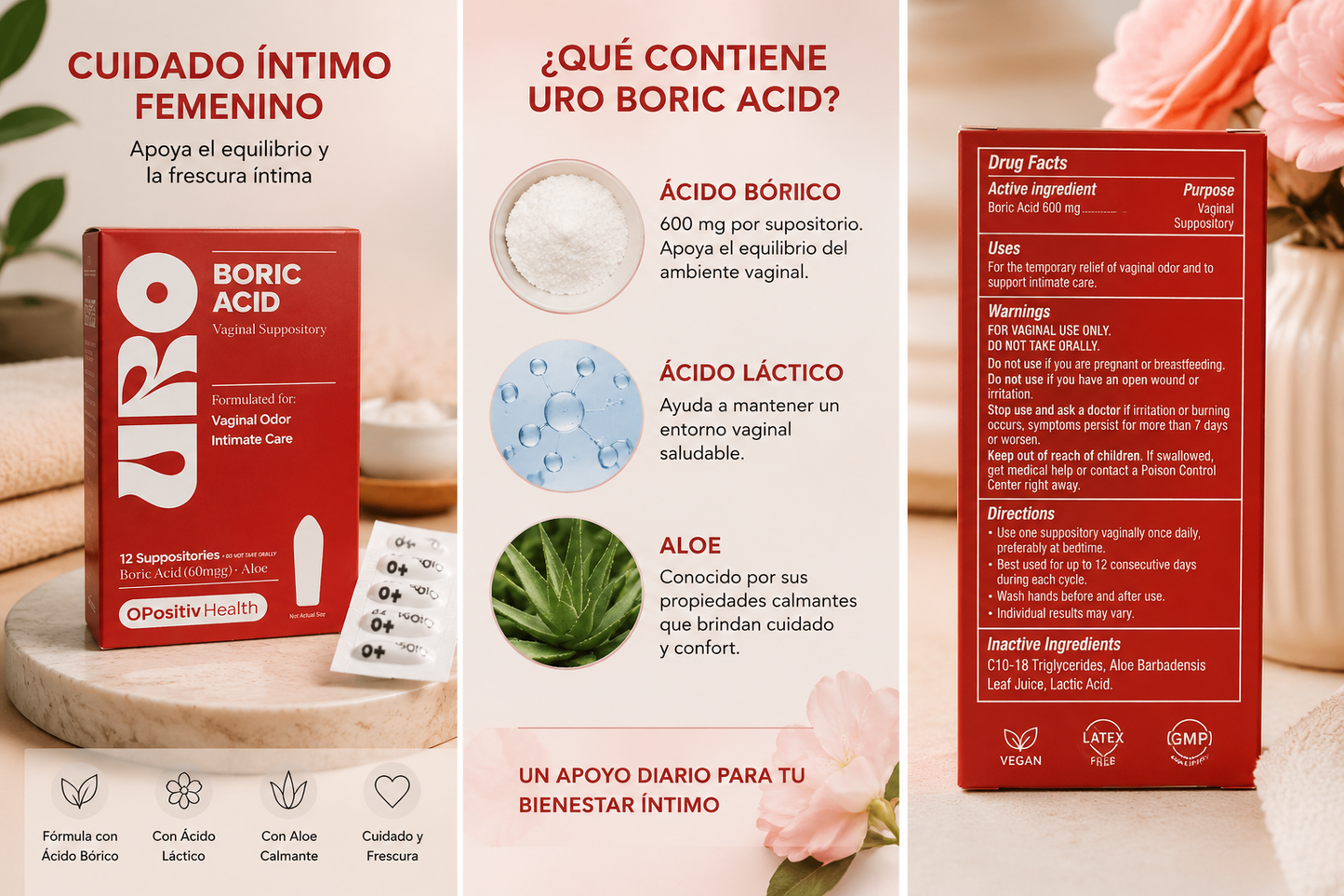 URO: Óvulo de ácido bórico