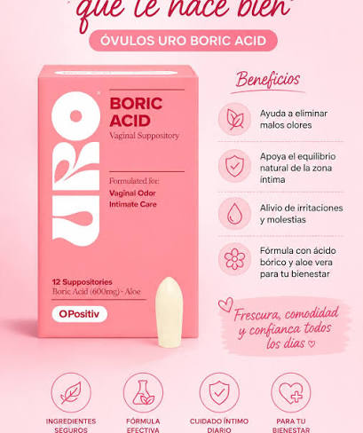 URO: Óvulo de ácido bórico